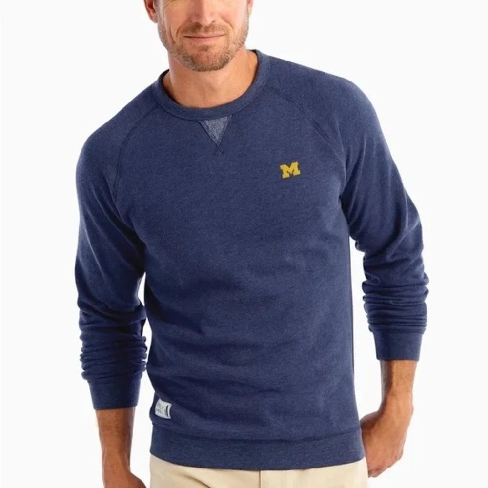 NWT University of Michigan Johnnie-O Crewneck Sweatshirt